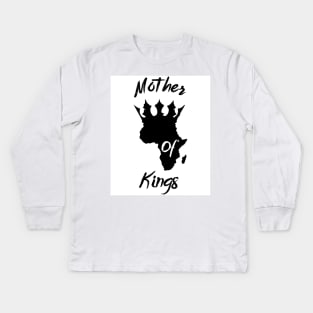 Mother of Kings Urban Shirt Kids Long Sleeve T-Shirt